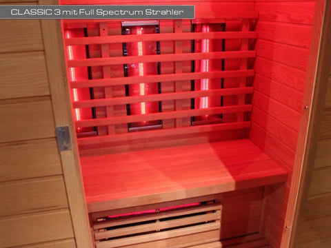 Sauna Classic 8 - Links Red Zeder Holz