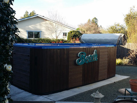SwimSpa Roll Abdeckung 390 cm