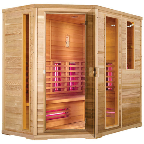 Sauna Classic 8 - Links Red Zeder Holz